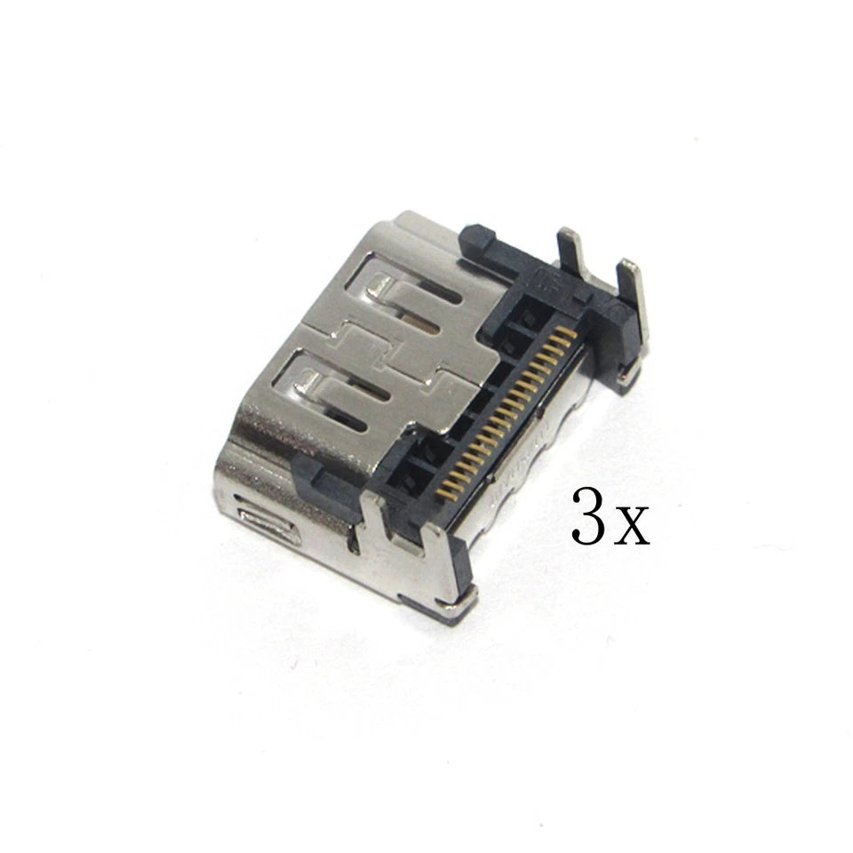3 Pcs PS5 HDMI Port Socket Connector Replacement Part Playstation 5 Interface