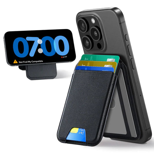 Classic Magnetic Wallet Stand for 5 cards