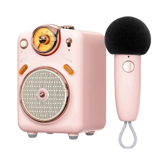 Divoom Fairy-OK Retro Mini Karaoke Speaker