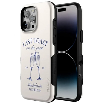 Last Toast - Off-White Coastal Bachelorette Case