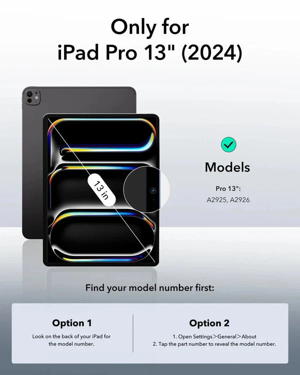 iPad Pro 13ʺ (2024) Rebound Hybrid Case 360