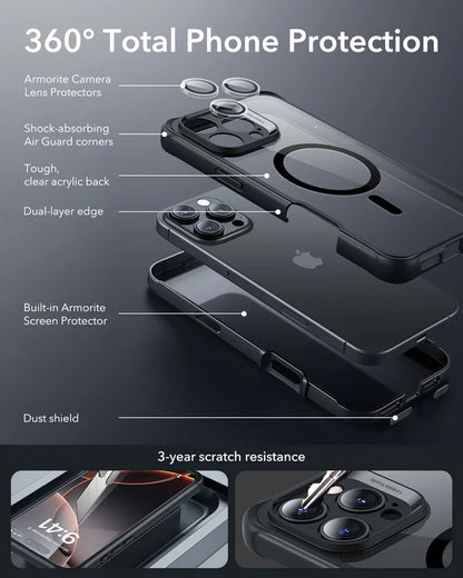 iPhone 16 Pro Max Armor Tough Case (HaloLock)
