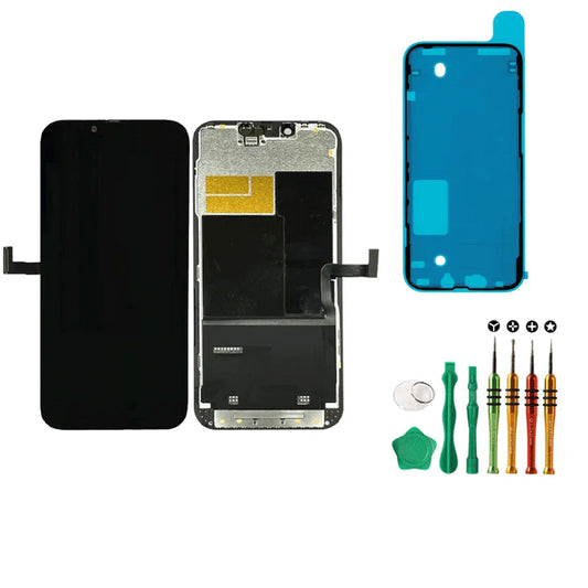 iPhone 13 Pro Premium Hard OLED Glass Screen Replacement Repair Kit + Premium Toolkit