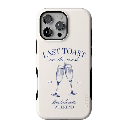 Last Toast - Off-White Coastal Bachelorette Case