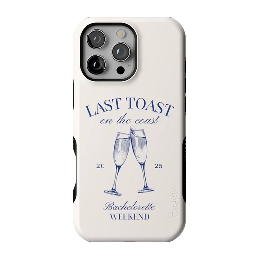 Last Toast - Off-White Coastal Bachelorette Case